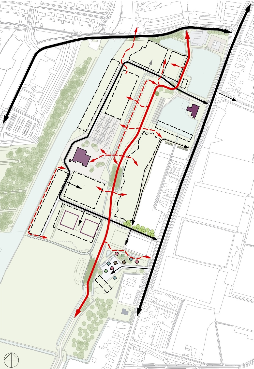 Eendracht: verkeersstructuur