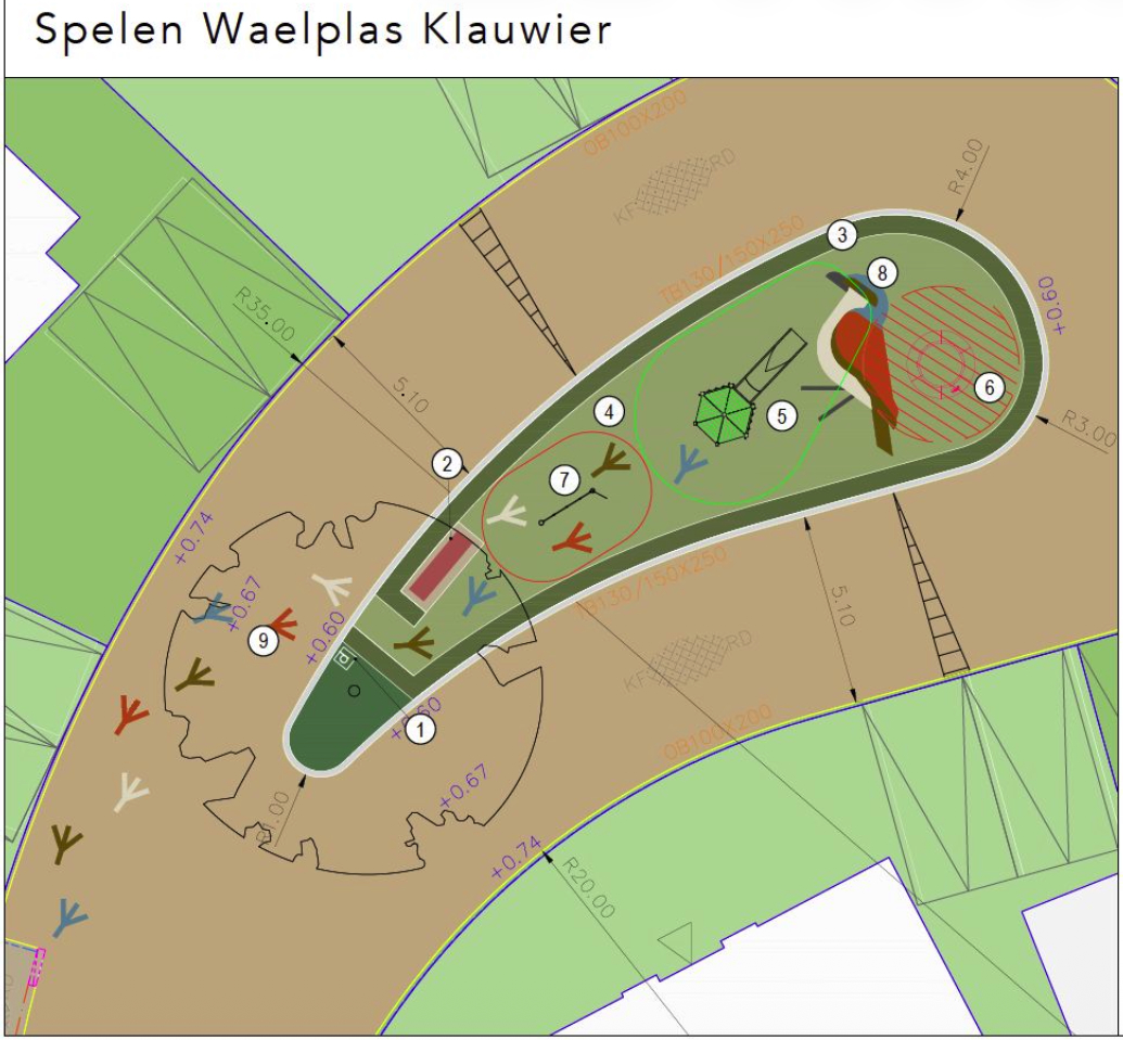 Spelen, Klauwier